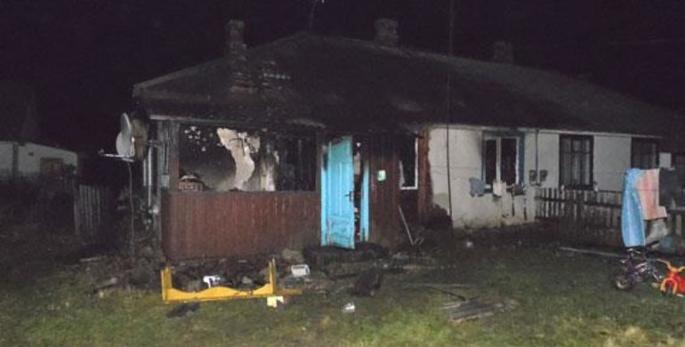 На Рівненщині через пожежу загинуло два малолітні хлопчики